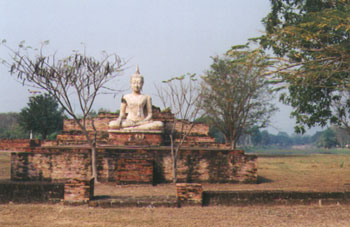 Photo of Buddha in Ruins