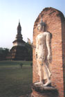 Photo of Walking Buddha: Click for larger image