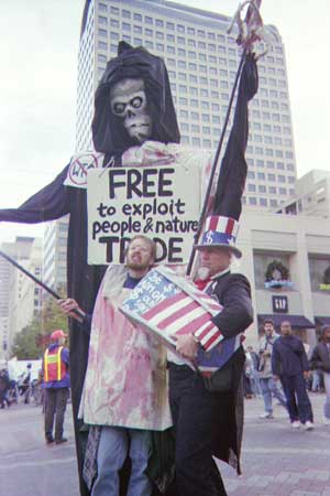 Photo of WTO Protesters